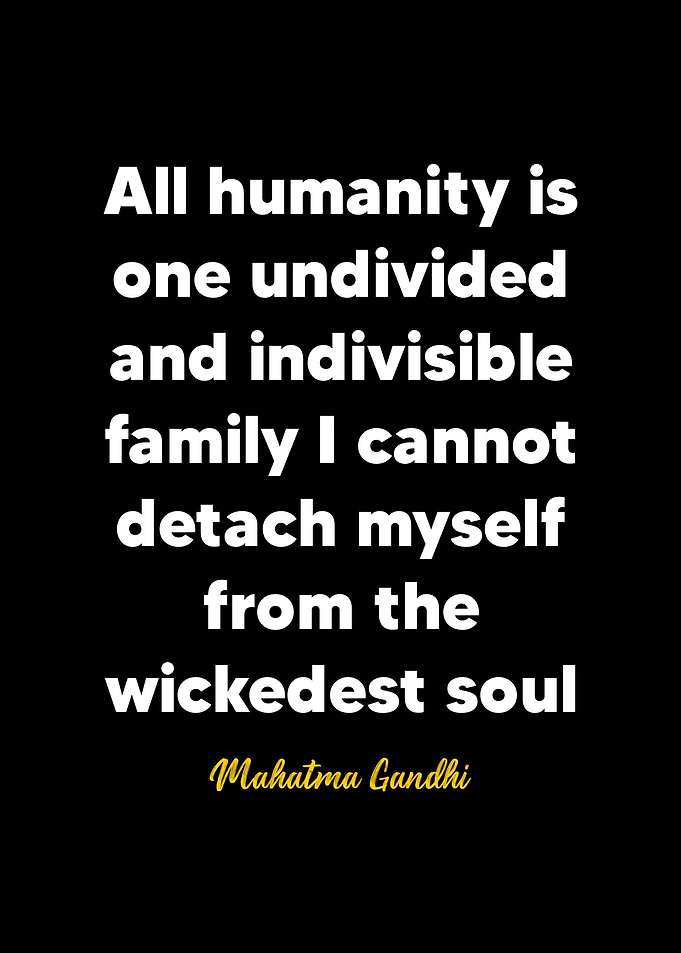 Mahatma Gandhi quote