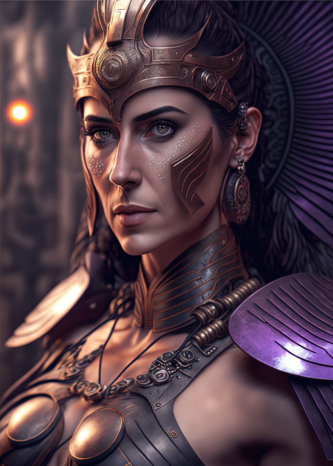 Cyberpunk Athena
