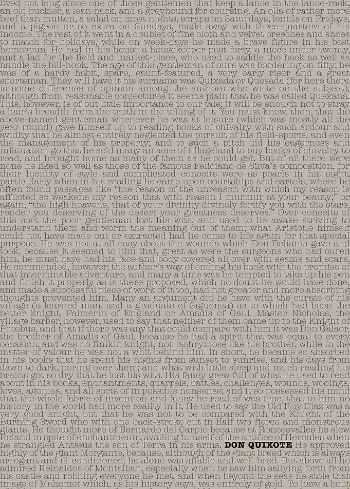 Don Quixote Book Text