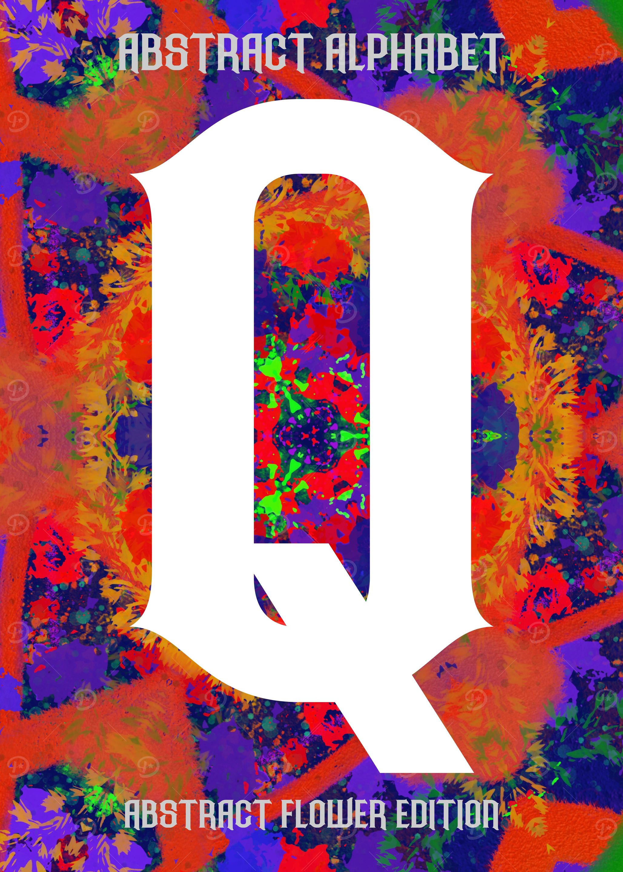 Alphabet Letter Q