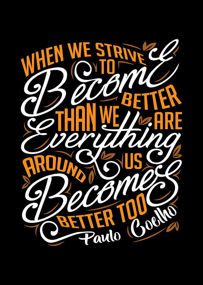 When we strive to become