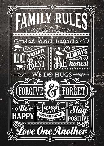 Familiy Rules House Rules