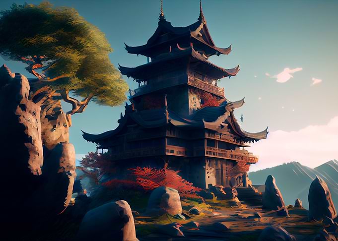 Asian Catle Landscapes