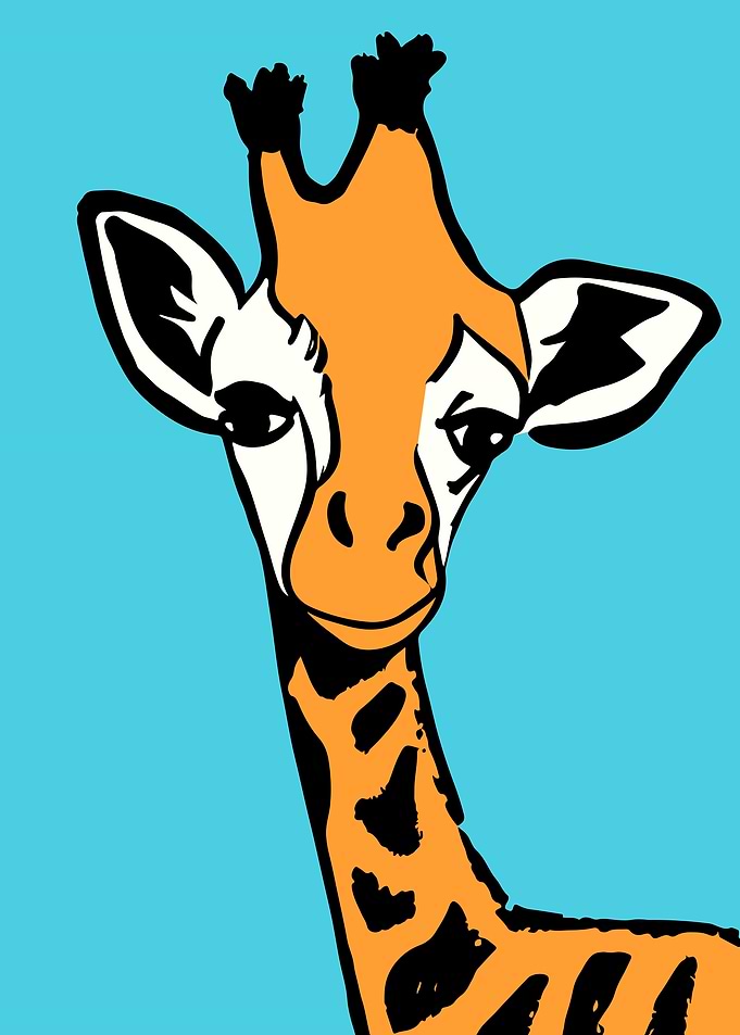 Giraffe Portrait