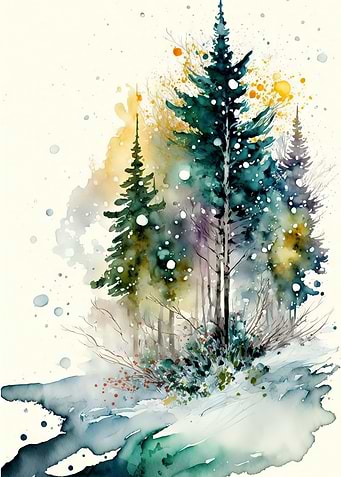 Winter Pines