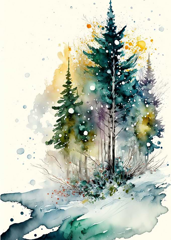 Winter Pines