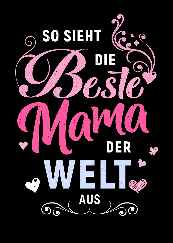 Muttertag Beste Mama Welt