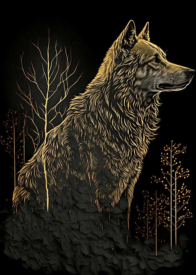 Golden Wolf