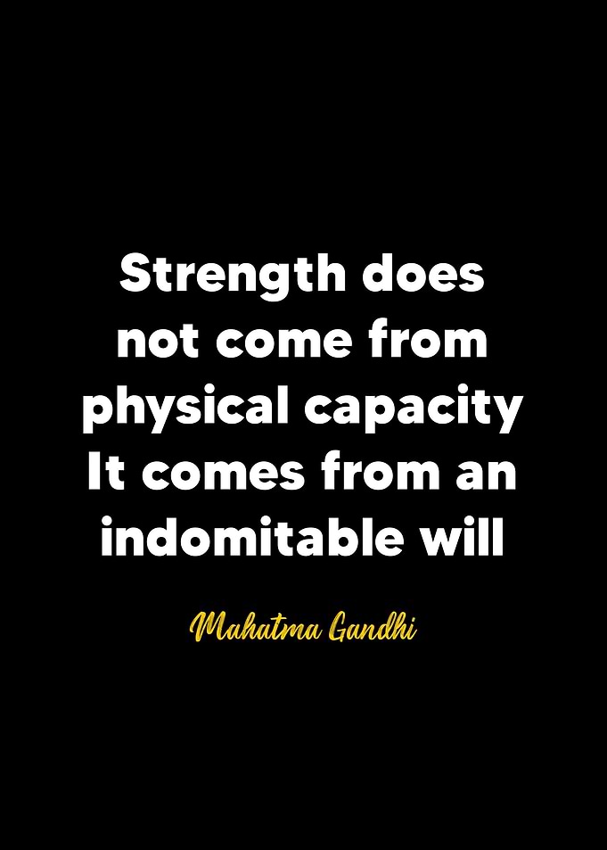 Mahatma Gandhi quote