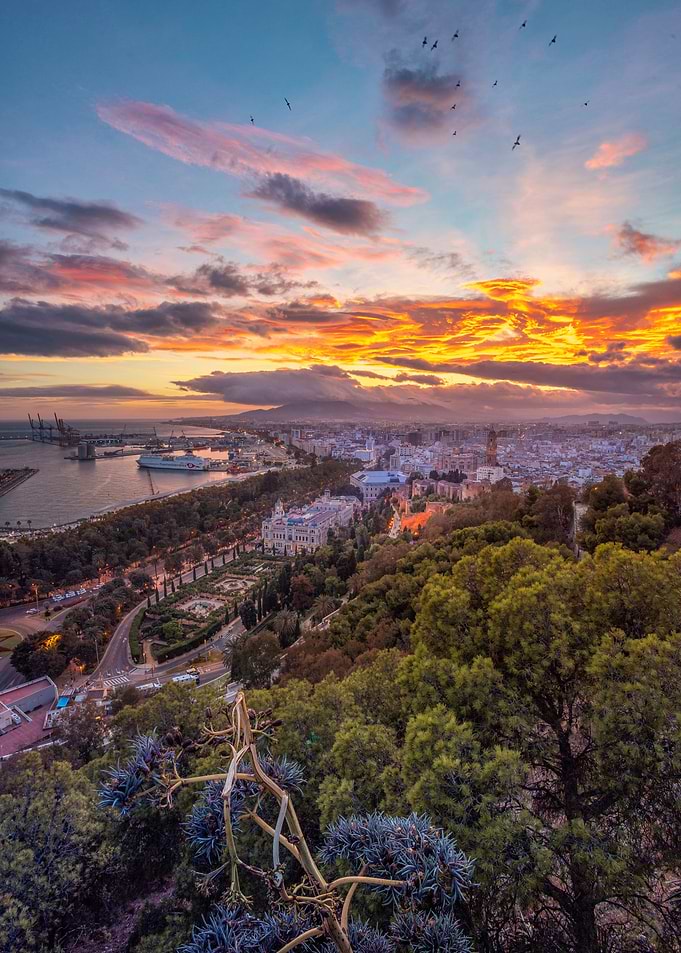 Sunset in Andalusia