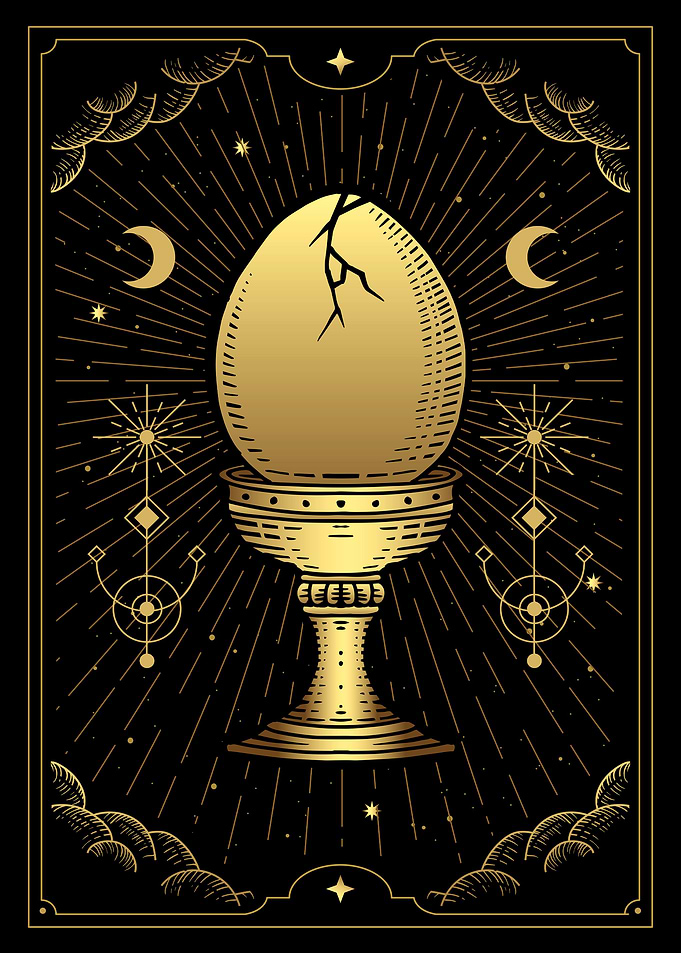 Tarot hatched eggs