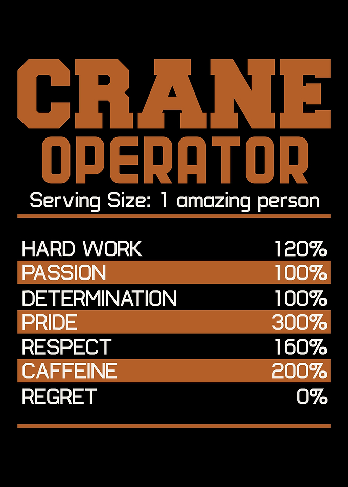 Crane Operator Gift