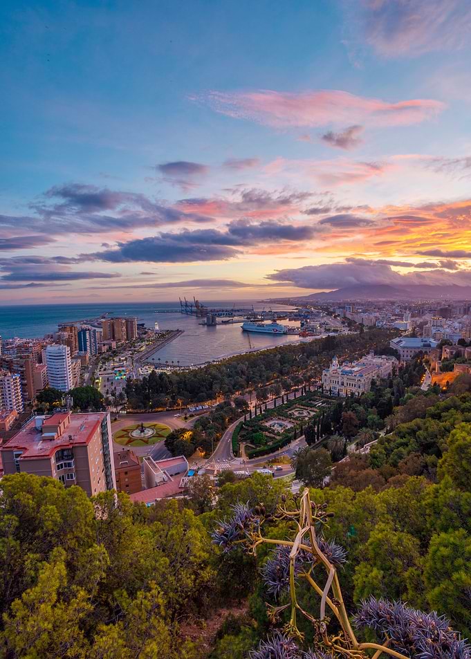 Sunset in Andalusia