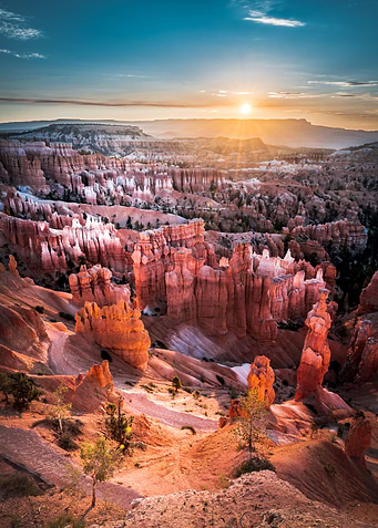 Sunrise At Bryce Canyon
