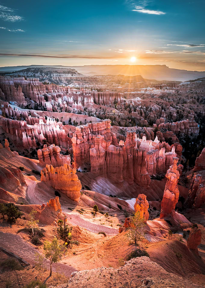 Sunrise At Bryce Canyon