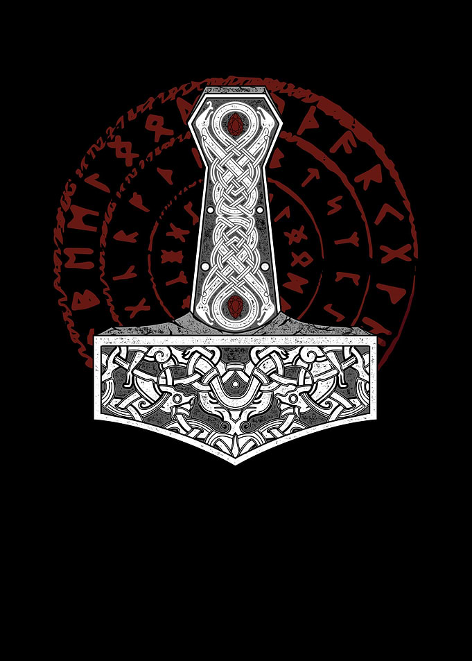 Mjlnir Odin Valhalla