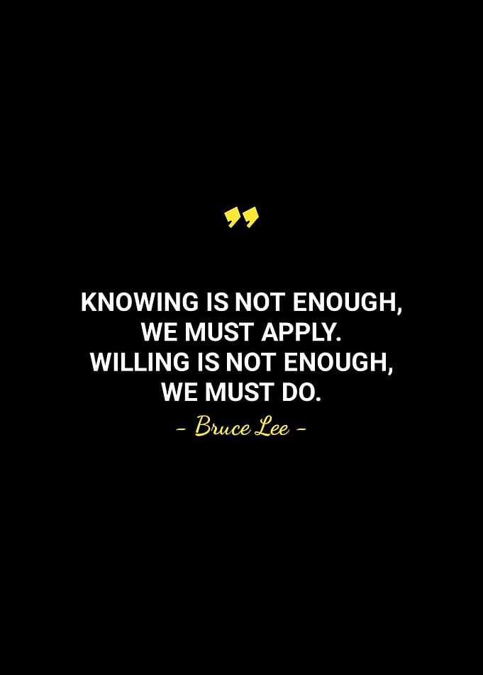 Bruce Lee quotes
