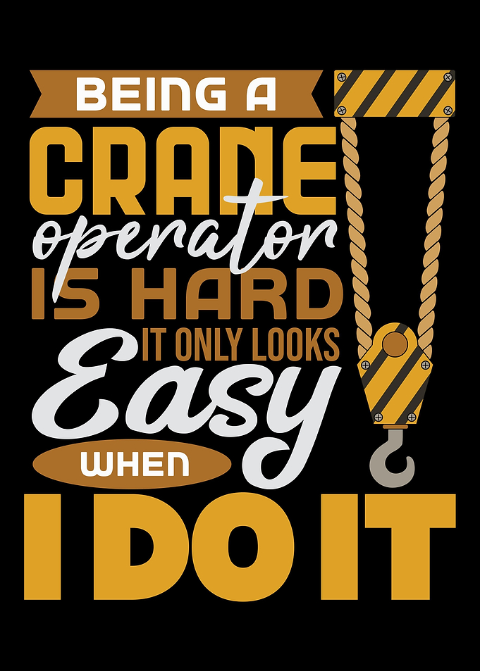 Crane Operator Gift