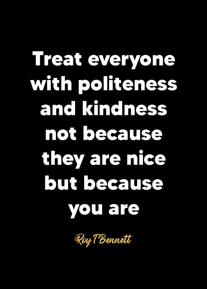 Roy T Bennett quote
