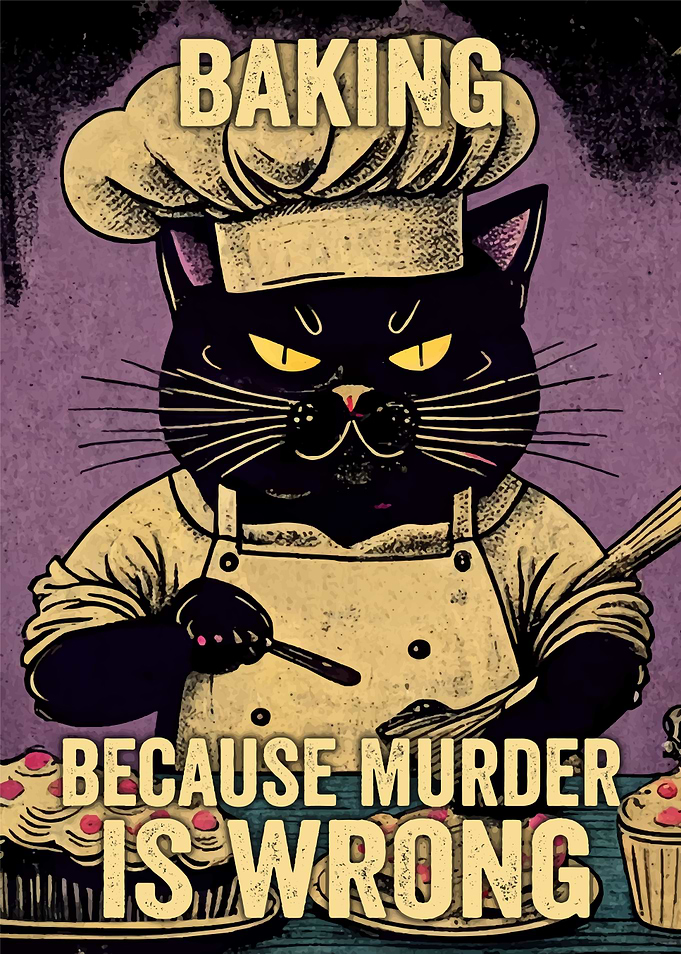 Baking Cat Murder Is Wrong