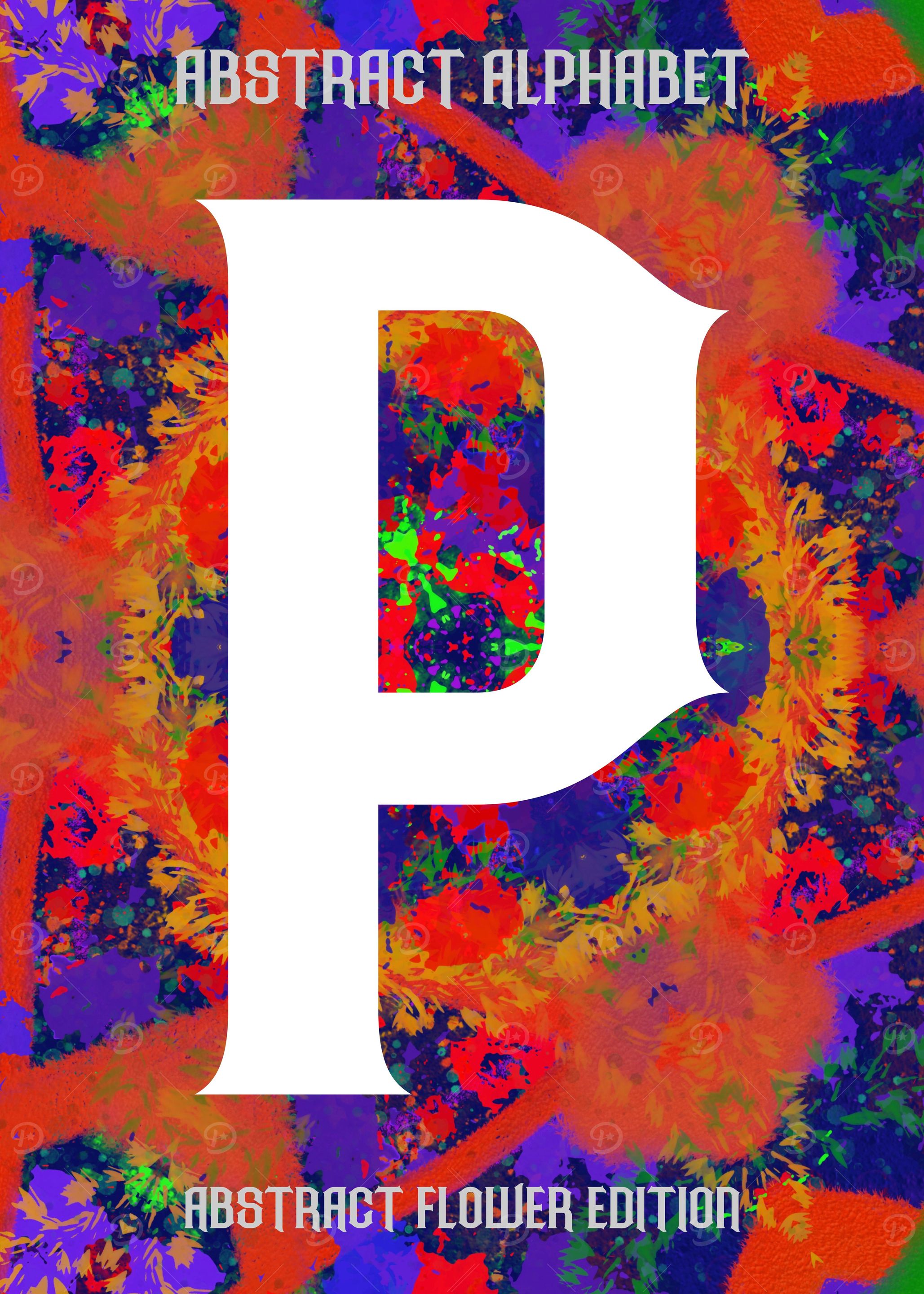 alphabet letter P