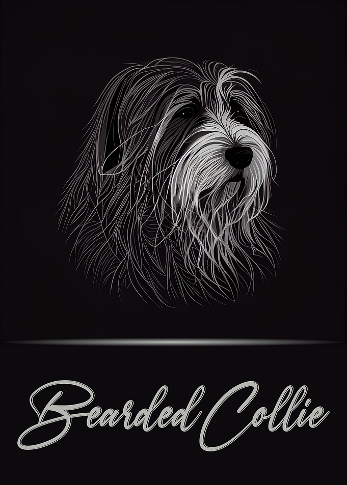 Elegant Bearded Collie