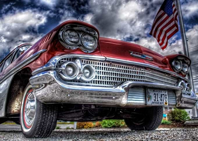 old cadillac