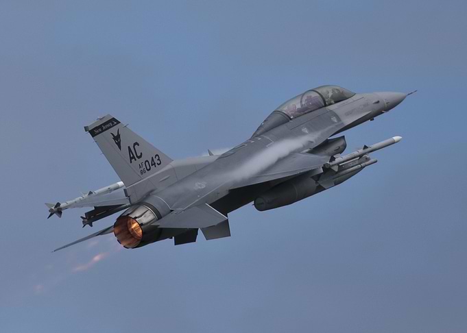 Fighter Jet in the Air