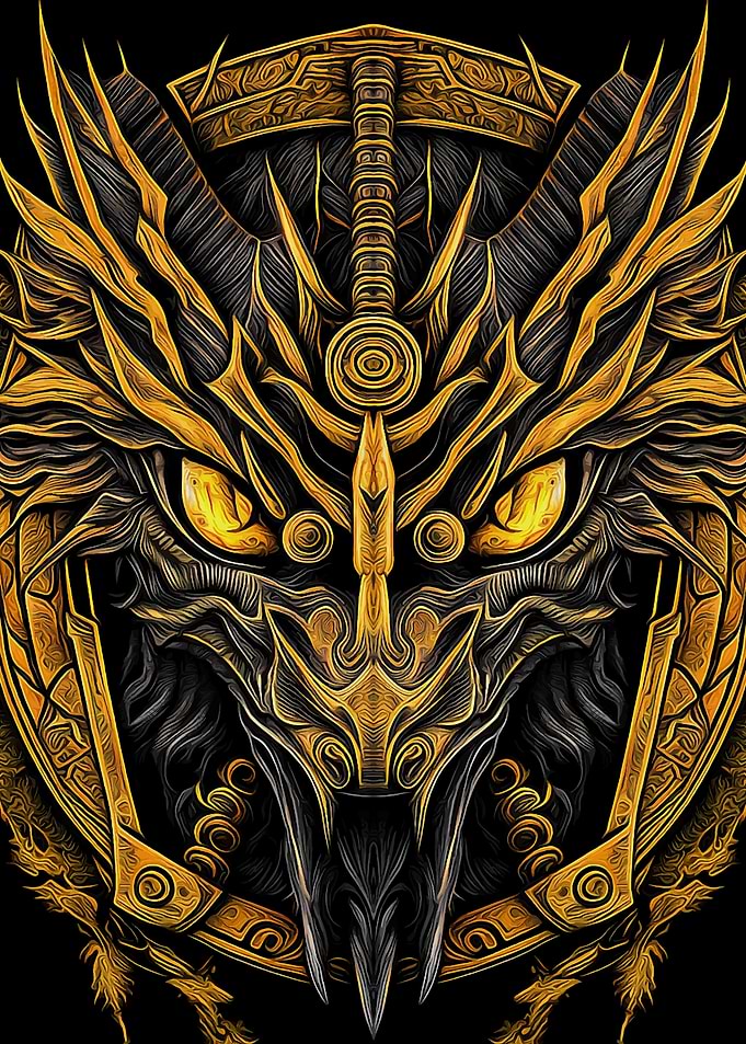 Japan Dragon Japanese art