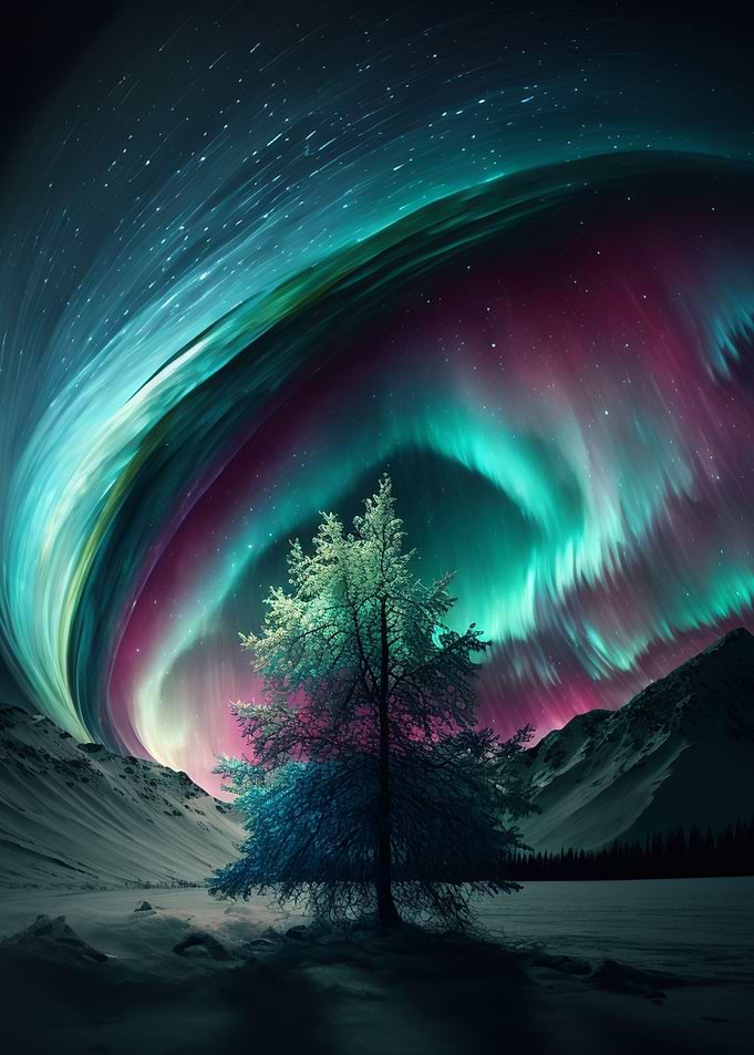 Frosty Sky Symphony
