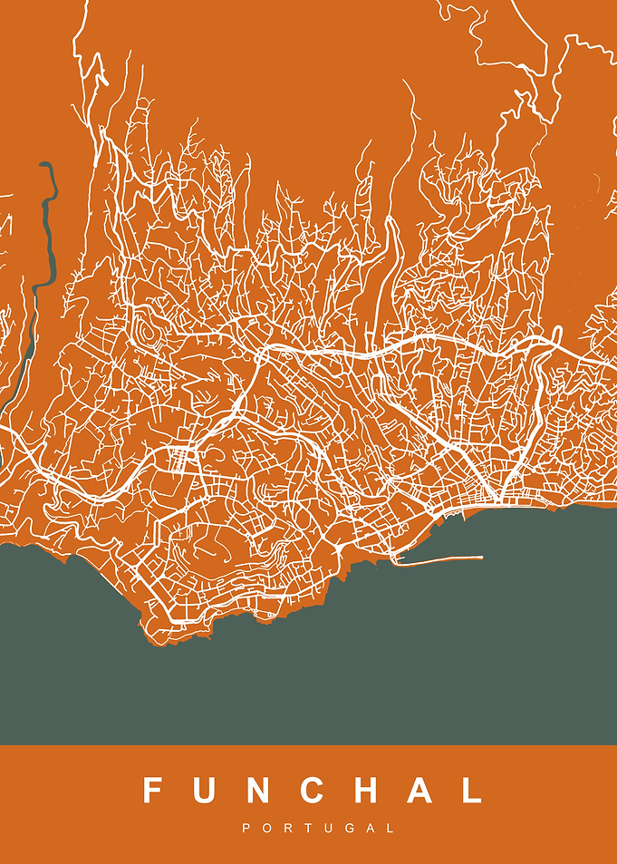 Map FUNCHAL PORTUGAL