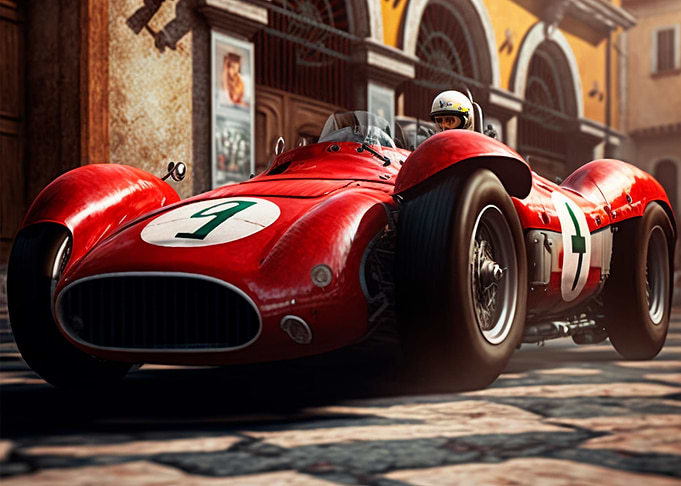 Ferrari Old School