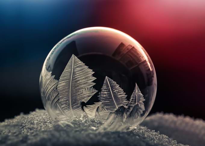Frozen bubble