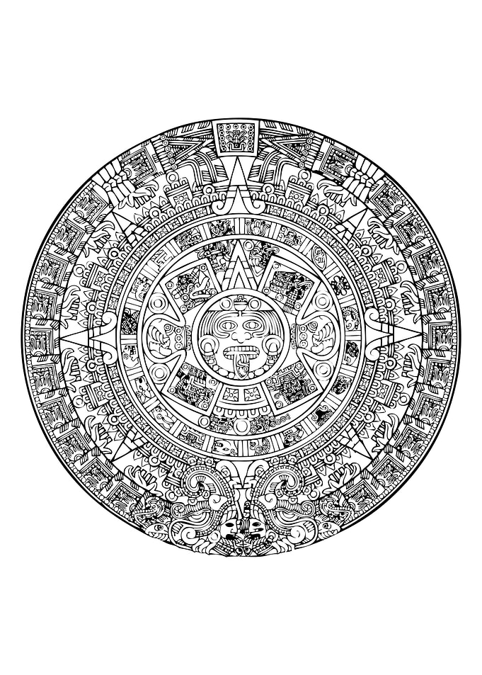 Aztec calendar