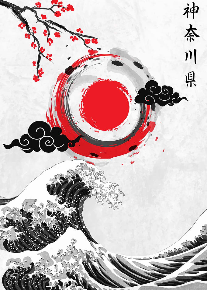 Kanagawa The Great Wave