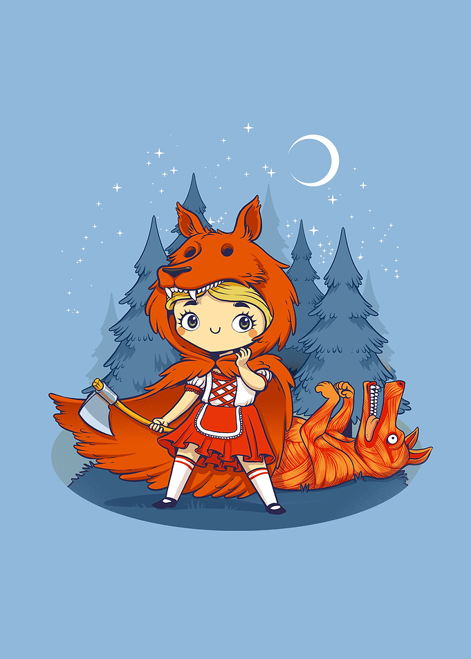 Red Hood Wolf