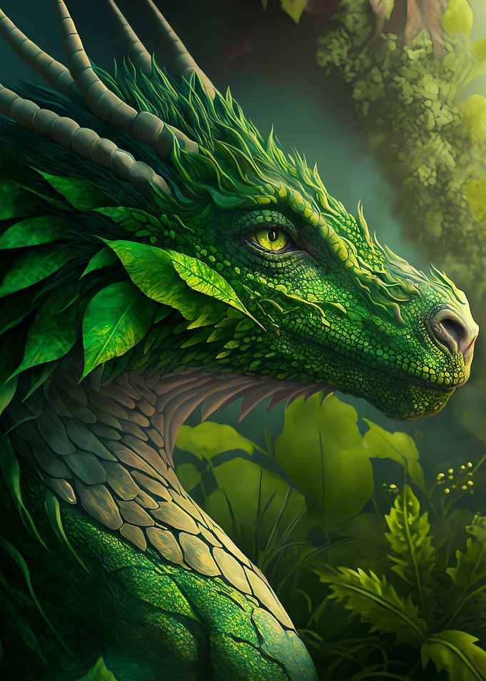 Green Leaf Dragon