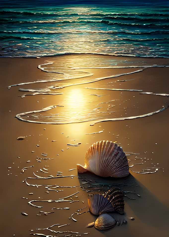 Shells at the Sea Beach