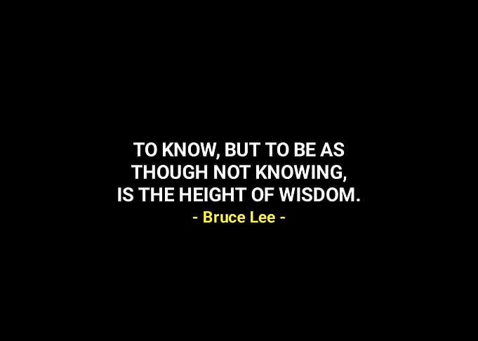 Bruce Lee quotes