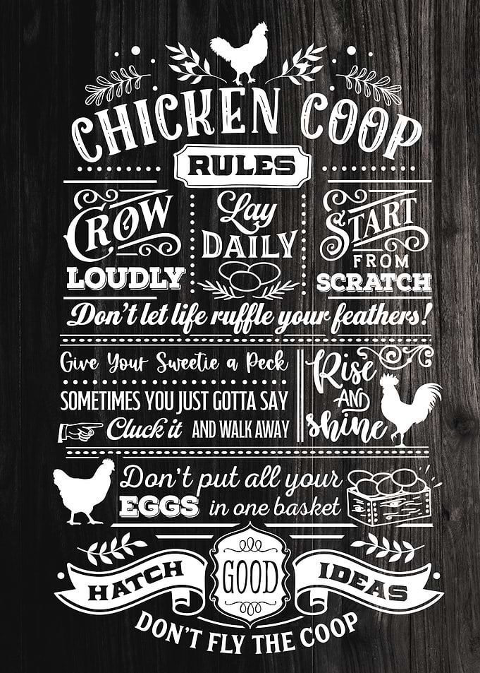 Farmhouse Rules Chicken