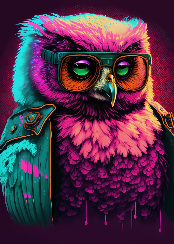 Neon Owl