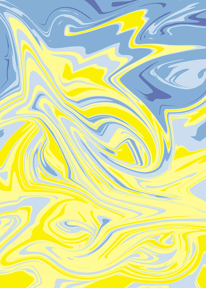ABSTRACT RAIN SHINE COLOR