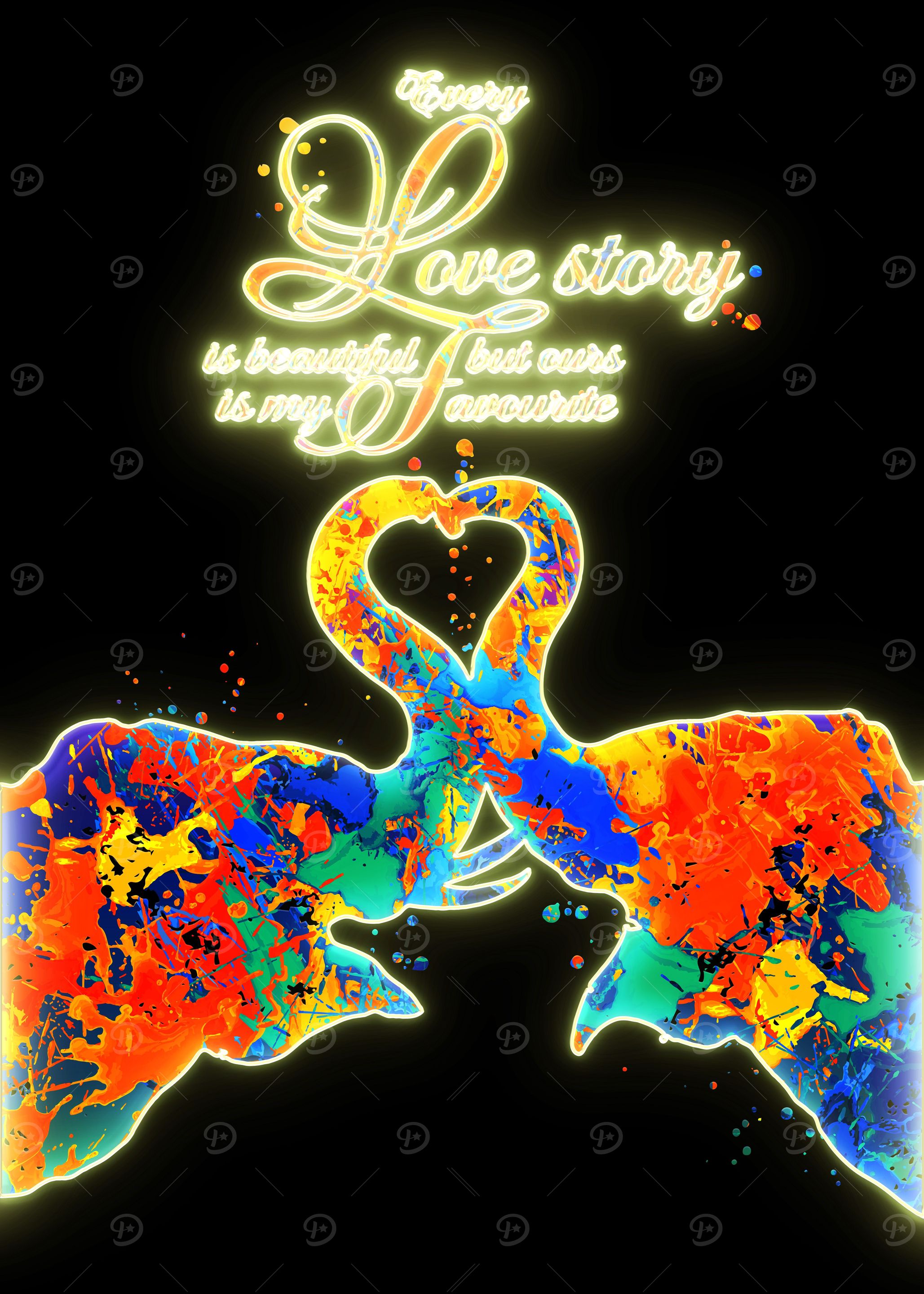 Elephant KISS Love