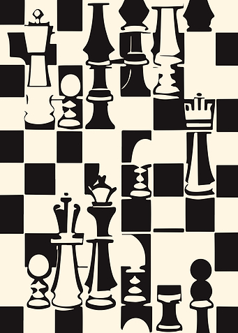 Minimalistic Chess Poster