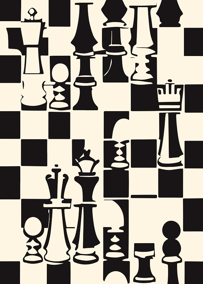 Minimalistic Chess Poster