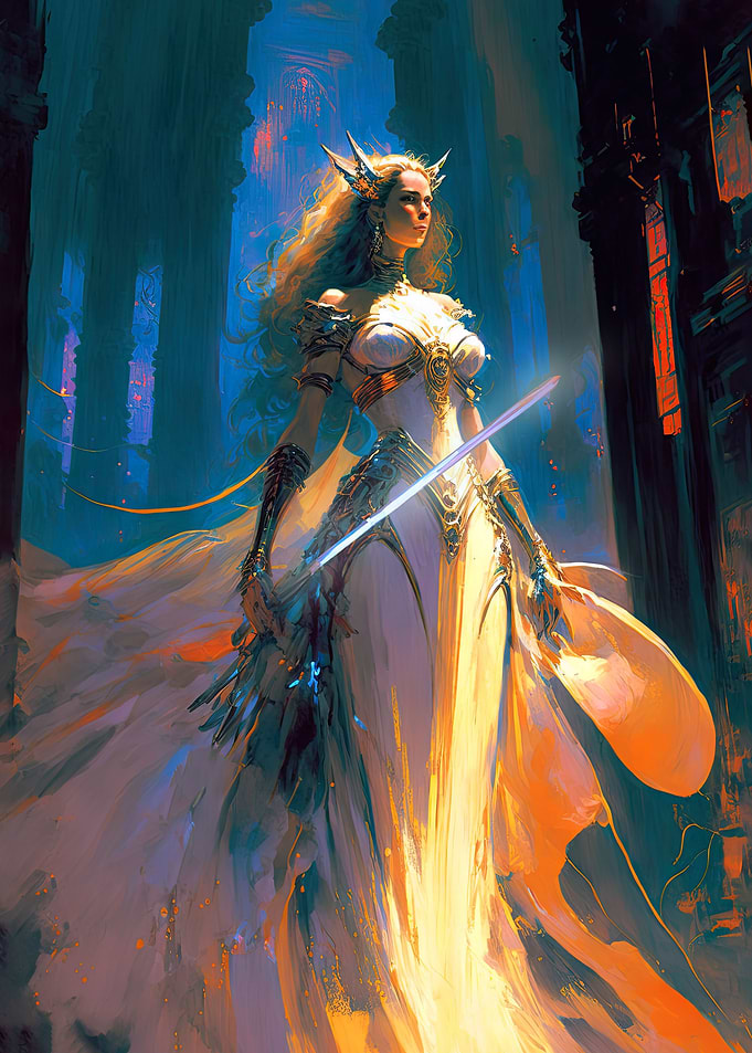 Queen of Wands MySTDeck