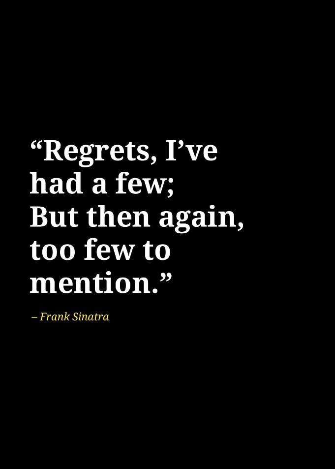 Frank Sinatra quotes