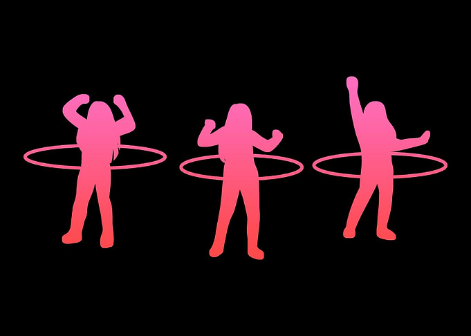 Loves Hula Hoops Stripper