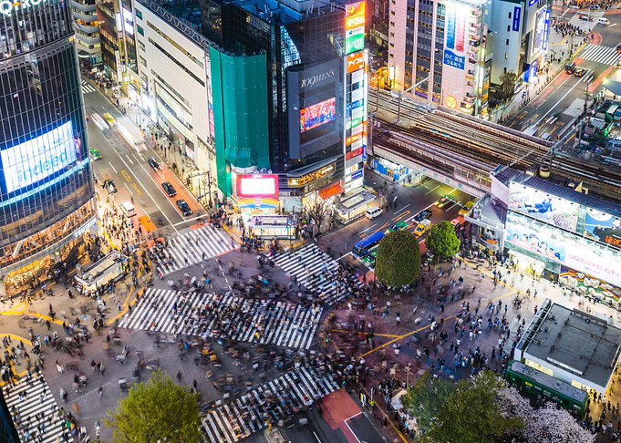 Shibuya crossing Tokyo