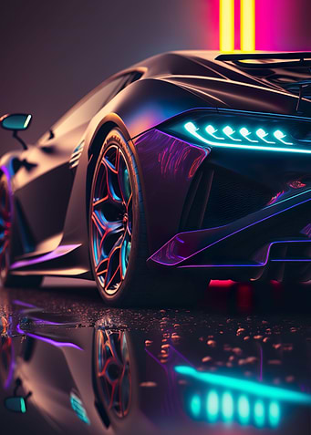 Black Supercar